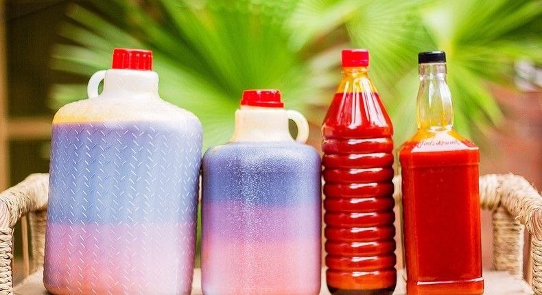 Packaged palm oil for wholesale distribution