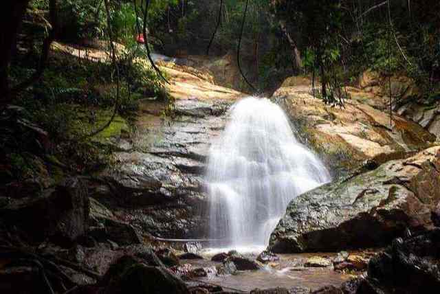Waterfall at Aburi in Ghana