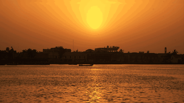 Senegal River at Saint-Louis