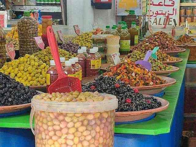 Moroccan market food