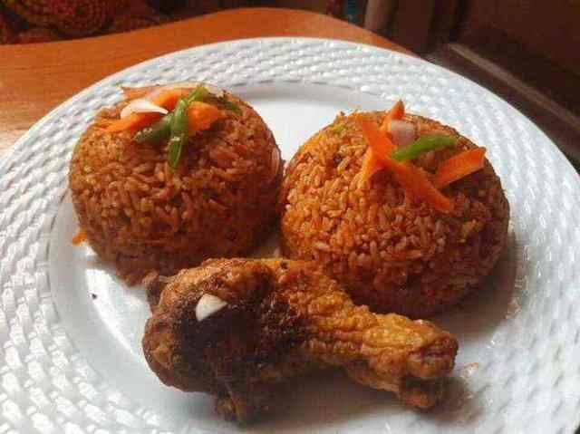 Ghanaian jollof rice