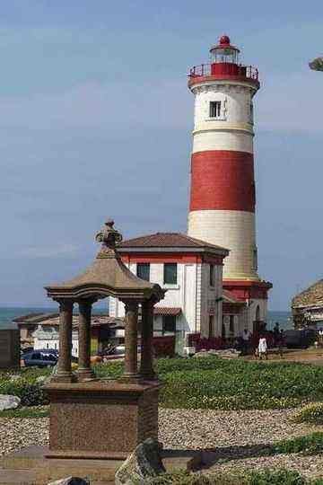 Jamestown Lighthouse in Accra, Ghana