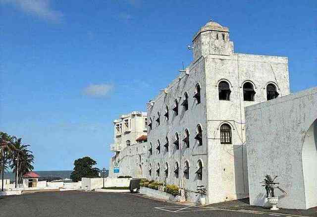 Osu Castle in Accra